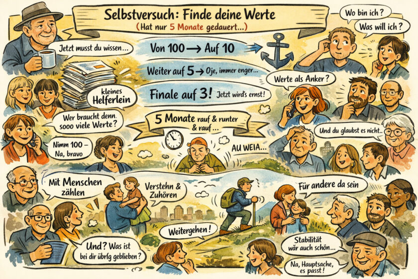 Workshop Selbstversuch: „Finde deine Werte“