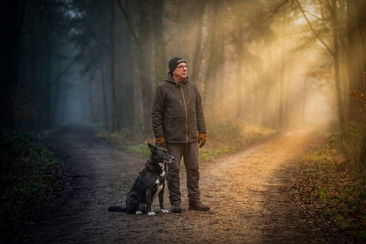 Ich bin glücklich mit meinem Leben.